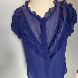 Club Monaco royal blue top